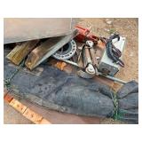 Pallet of truck parts