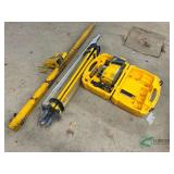 Transit with bar and receiver for dozer