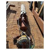 Fence roller with skid steer hydraulics