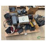 Closed circuit radios with base and tower