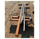 I beam for hoist in shop with 3 phase hoist