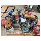 Pallet of electrical equipment