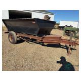 Homemade Dump trailer project, has cylinder and 2nd axle