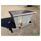 Jesco 5 yd., 2000#, self dumping gondola