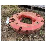 (2) International 150 lbs. wheel weights, row:4