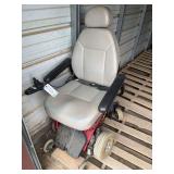 Handicap electric scooter- owner states needs batteries, bldg:locked