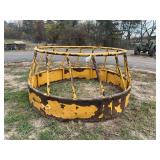 Sioux round bale feeder, row:5