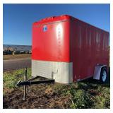 2004 Interstate enclosed trailer, row:2