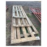 (4) assorted wooden gates, row:5