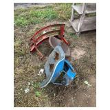 Ford grill guard & (2) Ford seats, row:4