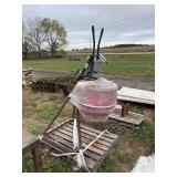 Cement mixer with electric problem, row:4