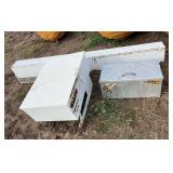 (3) tool boxes- (2) steel & (1) aluminum, row:5