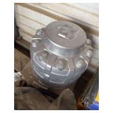 (4) Dodge ram 10-lug hub caps, bldg:green