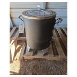 Oil less turkey fryer, bldg:locked