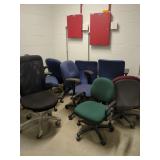 (8) Misc office chairs
