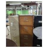 (3) Filing cabinets 4-drawer cabinets (1) 2 drawer