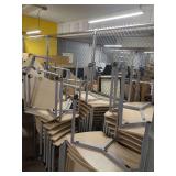 Wood Desks (light colored wood, only! does not include other desks in cage)