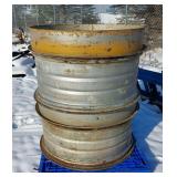 (2) Clamp on Dual Rims 16 X 38