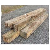 (5) Antique Barn Timber/Beams