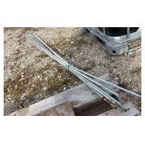 (6) 10ft. Sticks of 3/8" Threaded Rod & (2) 1/2" Sticks