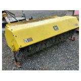 (2) John Deere Front End Sweeper Brooms 48"