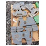 (4) New Holland 88# Suitcase Weights