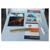 Operator manual, ruler, buyers guides