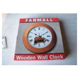 Farmall Wooden Wall Clock