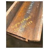 W *"@75#x20ft 2 sections of I beam