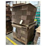 (2) Pallets of unused boxes
