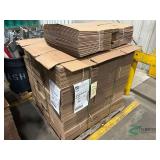 Numerous unused boxes