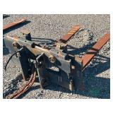 Pallet forks for fork truck