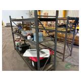 (3) Steel shelving units