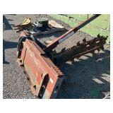 Skid steer trencher