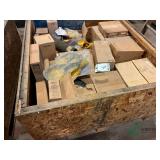 Large crate with numerous filters