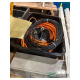 Tote of misc. cables
