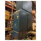 Large steel dust collector cabinet