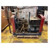 Gas welder with Willys motor