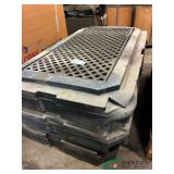 (3) Spill bins to set 55 gallon oil drums on