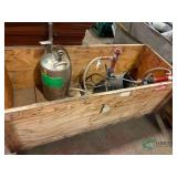 Foam nozzles for fire extinguishers and eye wash station