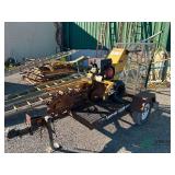 Vermeer V1150 Trencher with trailer