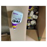 Numerous unused empty spray bottles we have some handles