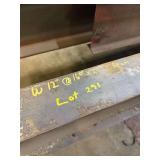 W12"@16#x20ft I beam