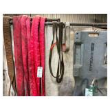 Tow straps and creeper