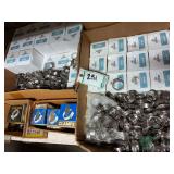 Numerous hose clamps