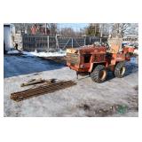 Ditch Witch 350 SX showing 3744 hours