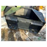 Water bucket for skid steer