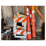 Cones and barricades