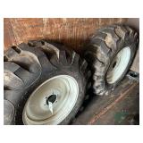 2 new 17.5L-24 tires on rims