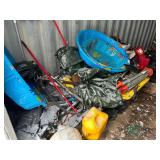 Misc. drain tile parts and tools